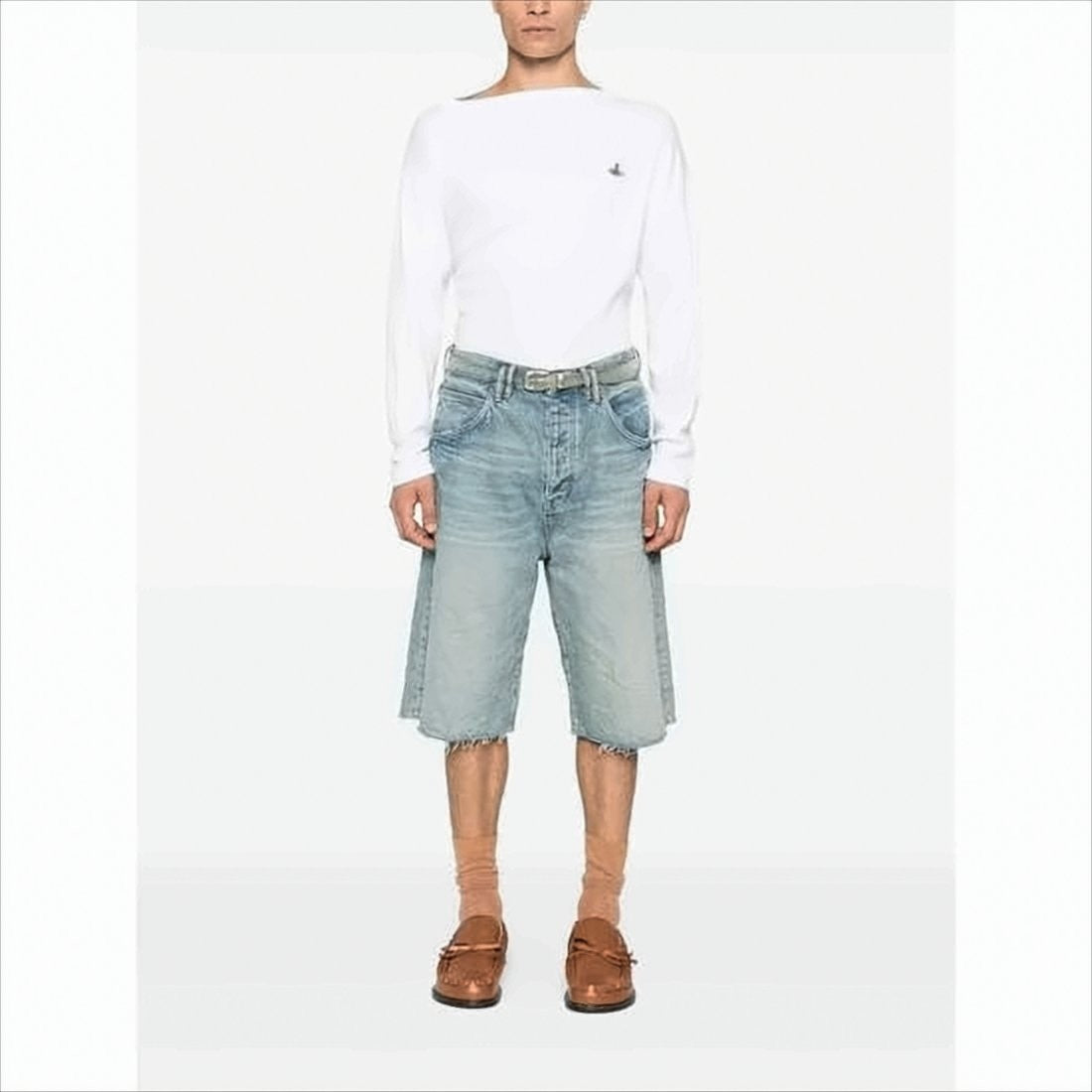 Vivienne Westwood Fitted Long-Sleeved Top With Boat Neckline