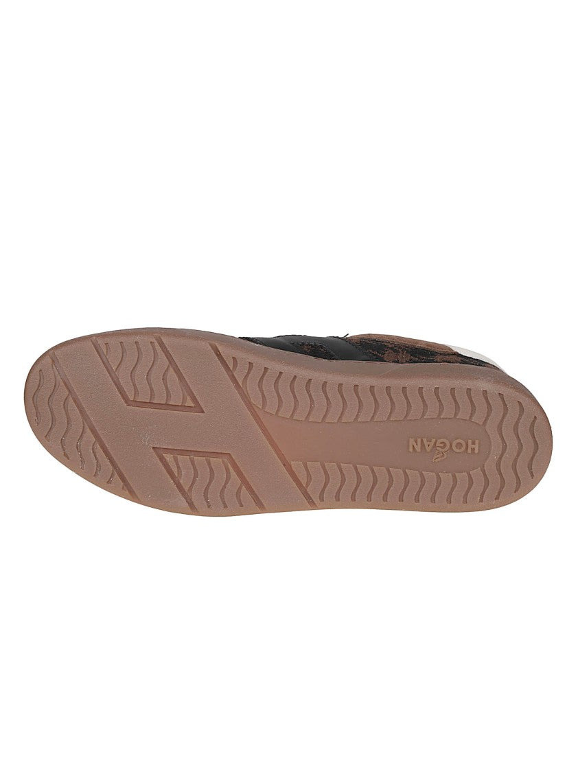 Hogan Cool Low-Top Suede Sneakers