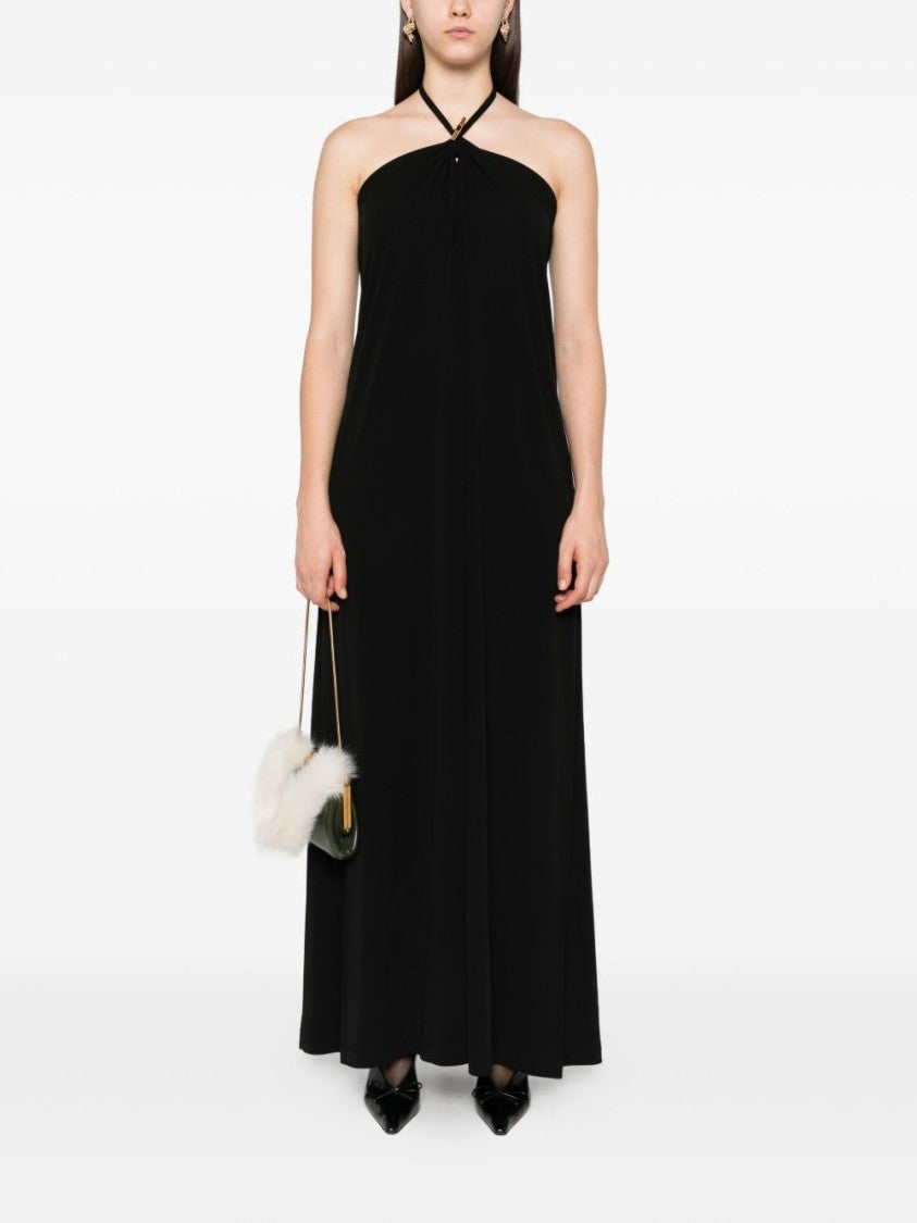 Moschino Maxi-Length Halterneck Dress