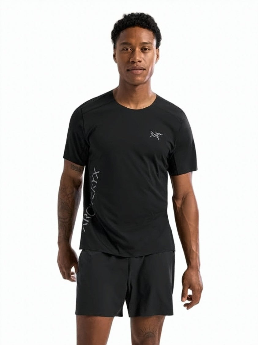 Arc'teryx Black Tailored Fit Crew Neck T-Shirt