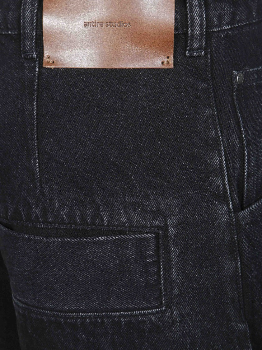 Entire Studios Dem V2 High-Waisted Wide-Leg Jeans