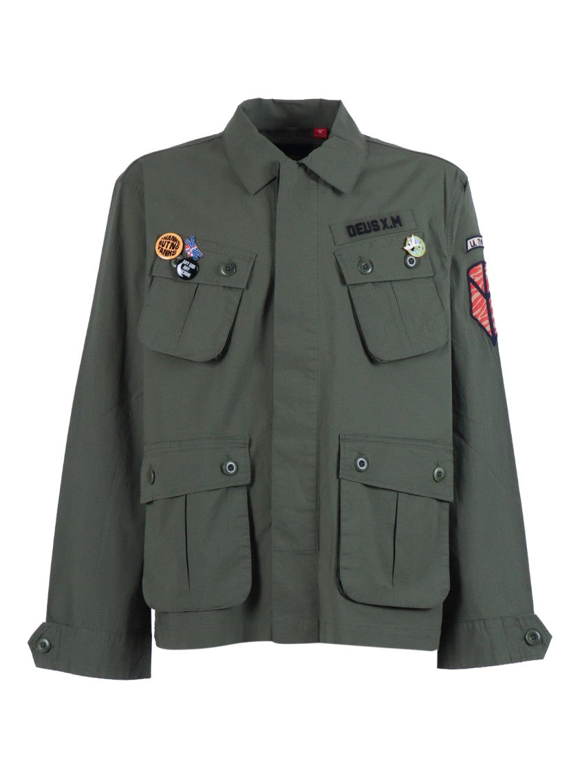 Deus Ex Machina Power Structured Military Overshirt