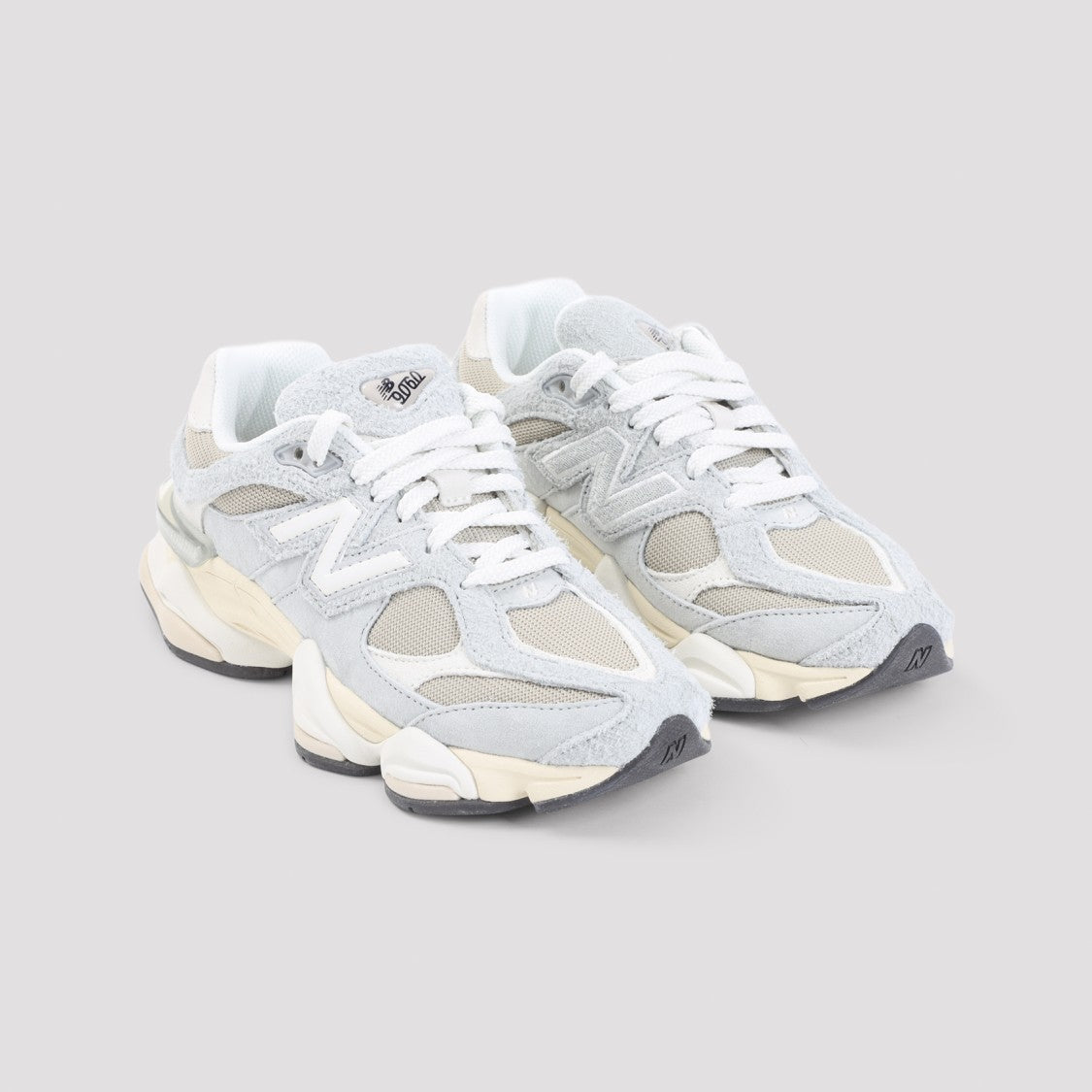 New Balance Layered Suede Sneakers With Sole