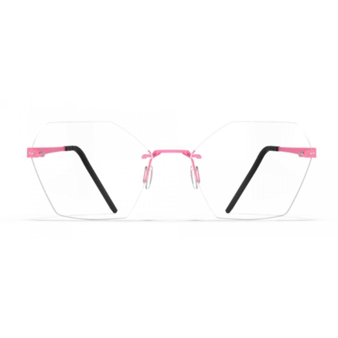 Blackfin Bf1073 Aero Loop B3-P1 Rimless Geometric Titanium Eyeglasses With Minimalist Design