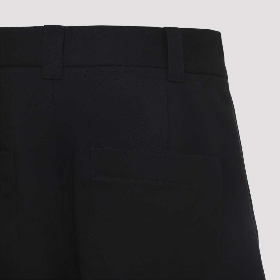 Studio Nicholson Sorte Black Cotton Pants