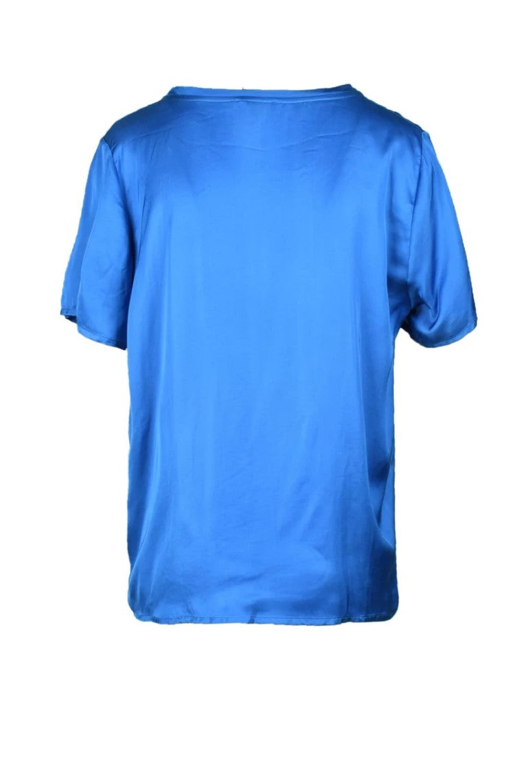 Think Blue Viscose Rayon Blouse