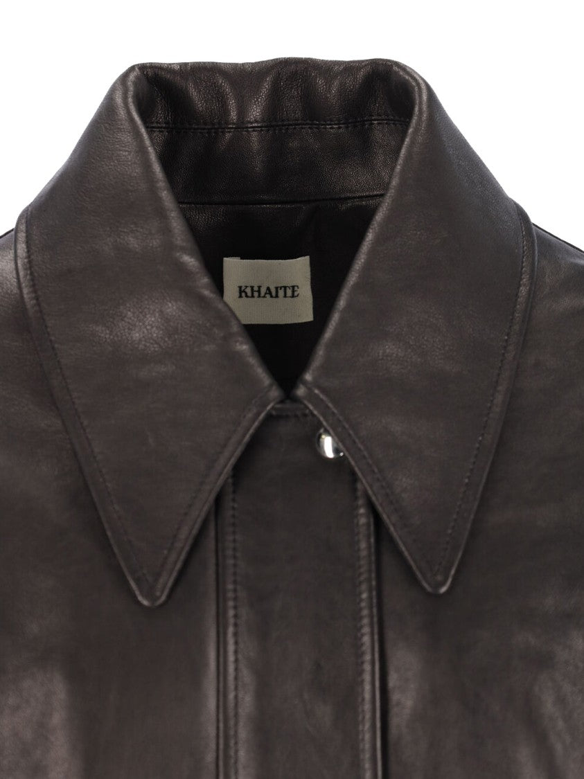 Khaite "Shelman" Jacket – Brown