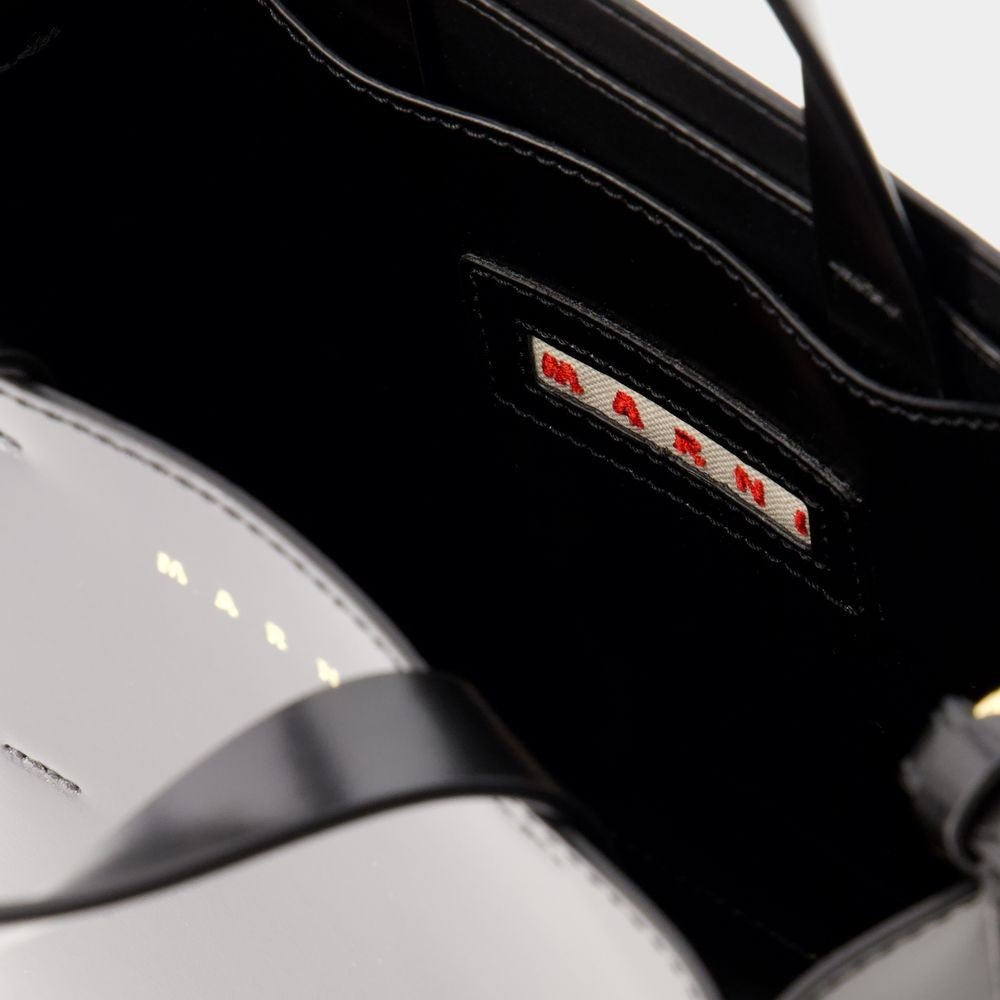 Marni Museo Mini Crossbody - Leather - Black