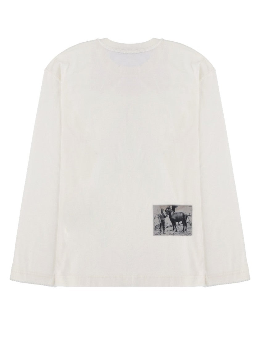 Jacquemus White Photographic Print Cotton T-Shirt