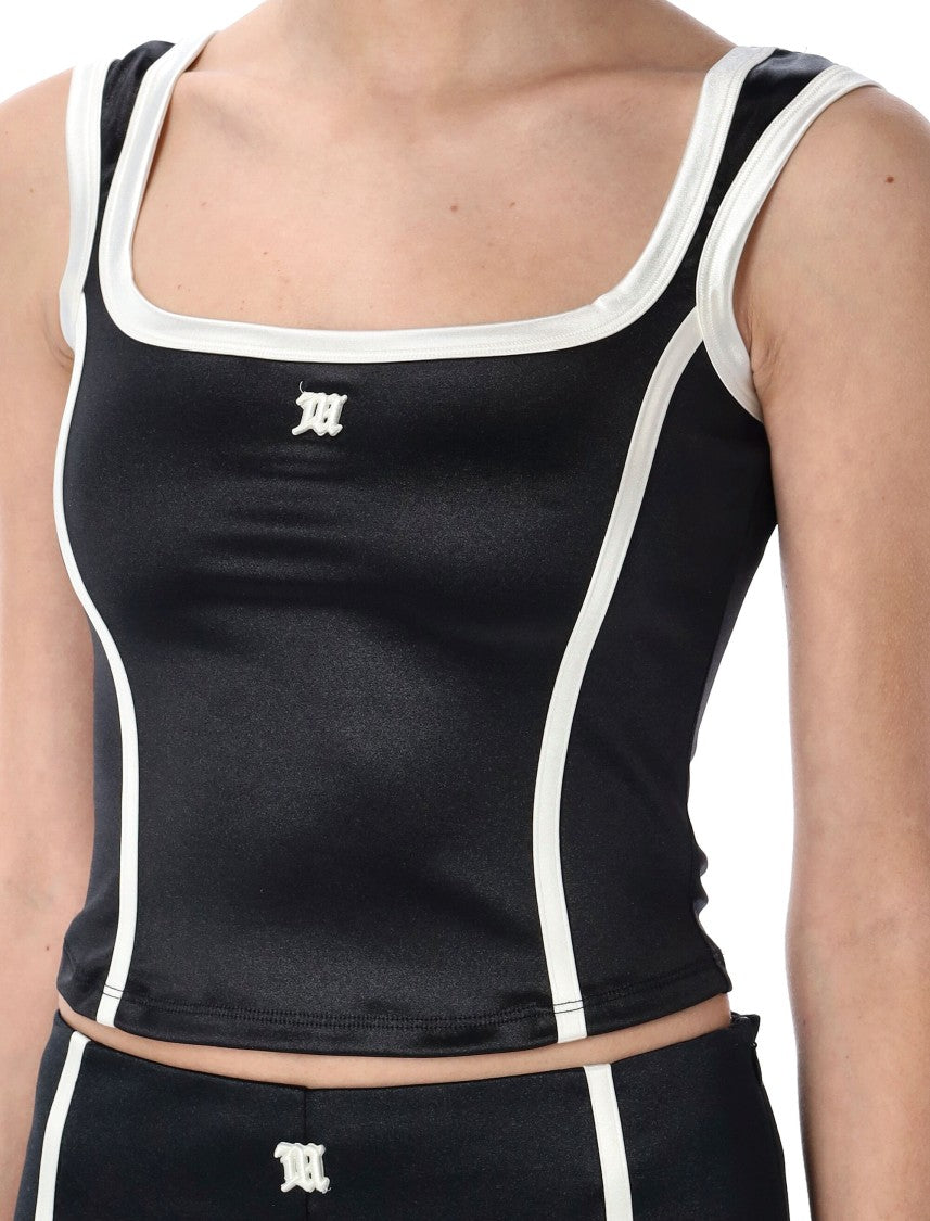 Misbhv Shiny Lycra St. Germain Tank Top