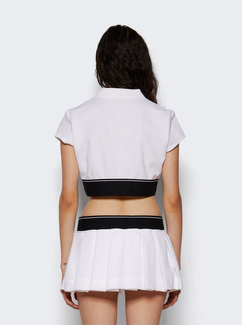 T By Alexander Wang Cheerleader Polo Top