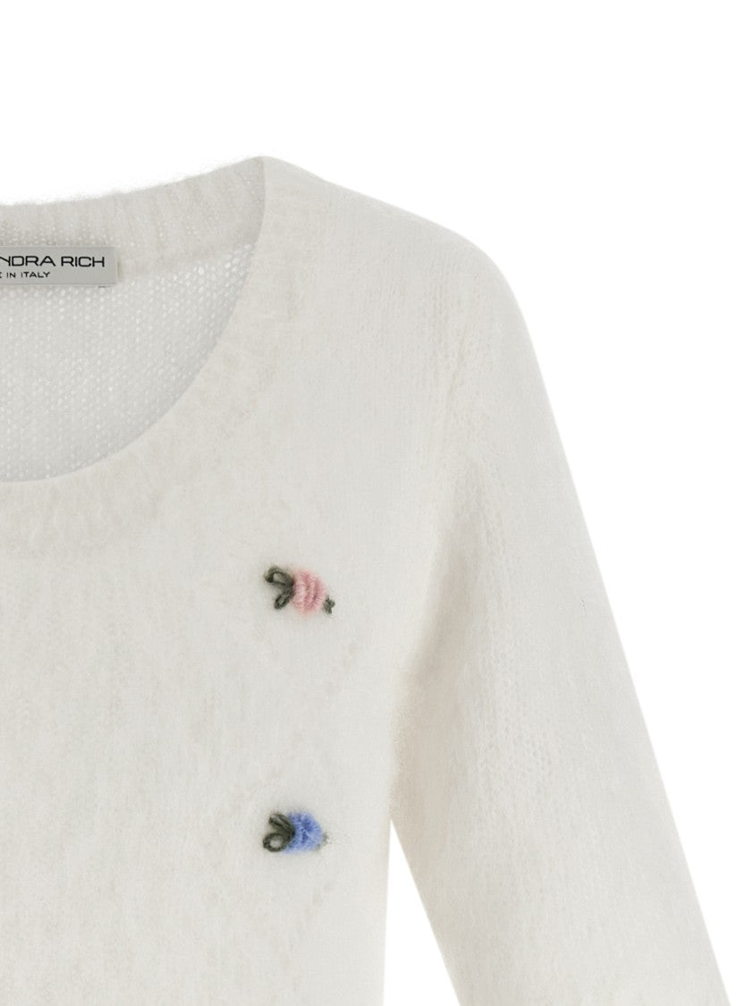 Alessandra Rich 'Carded Mohair' Sweater