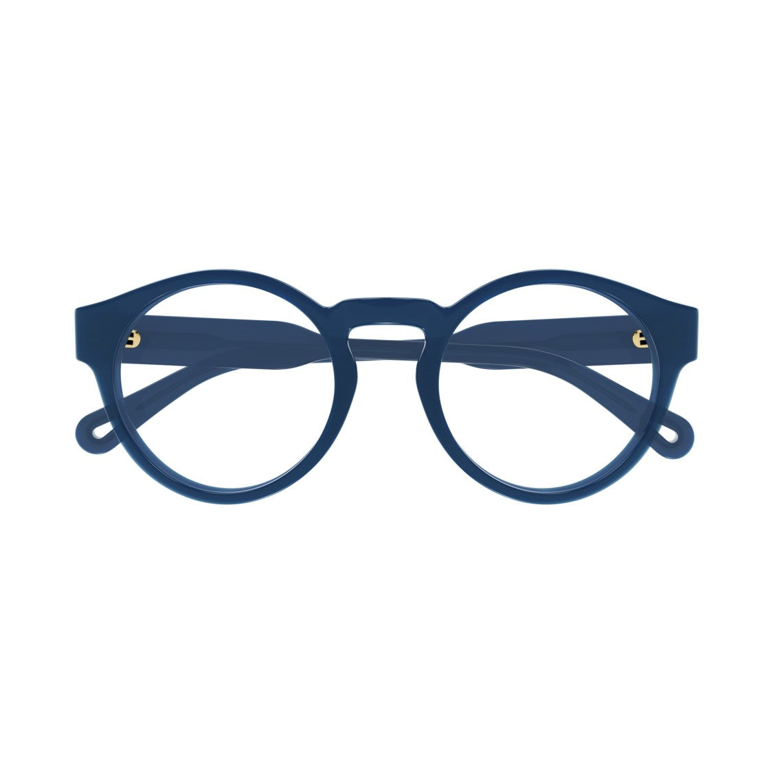 Chloé Ch0159o Rounded Navy Blue Eyeglasses