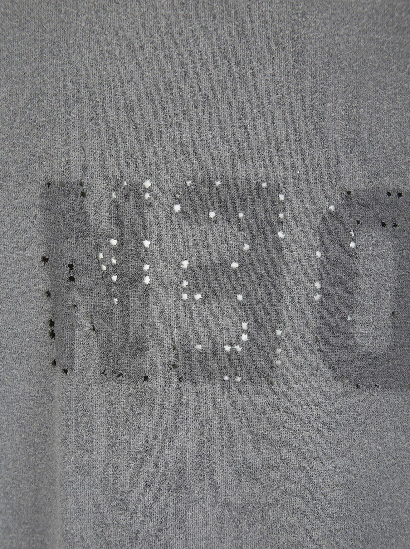 Golden Goose Short-Sleeved Ruined Effect T-Shirt