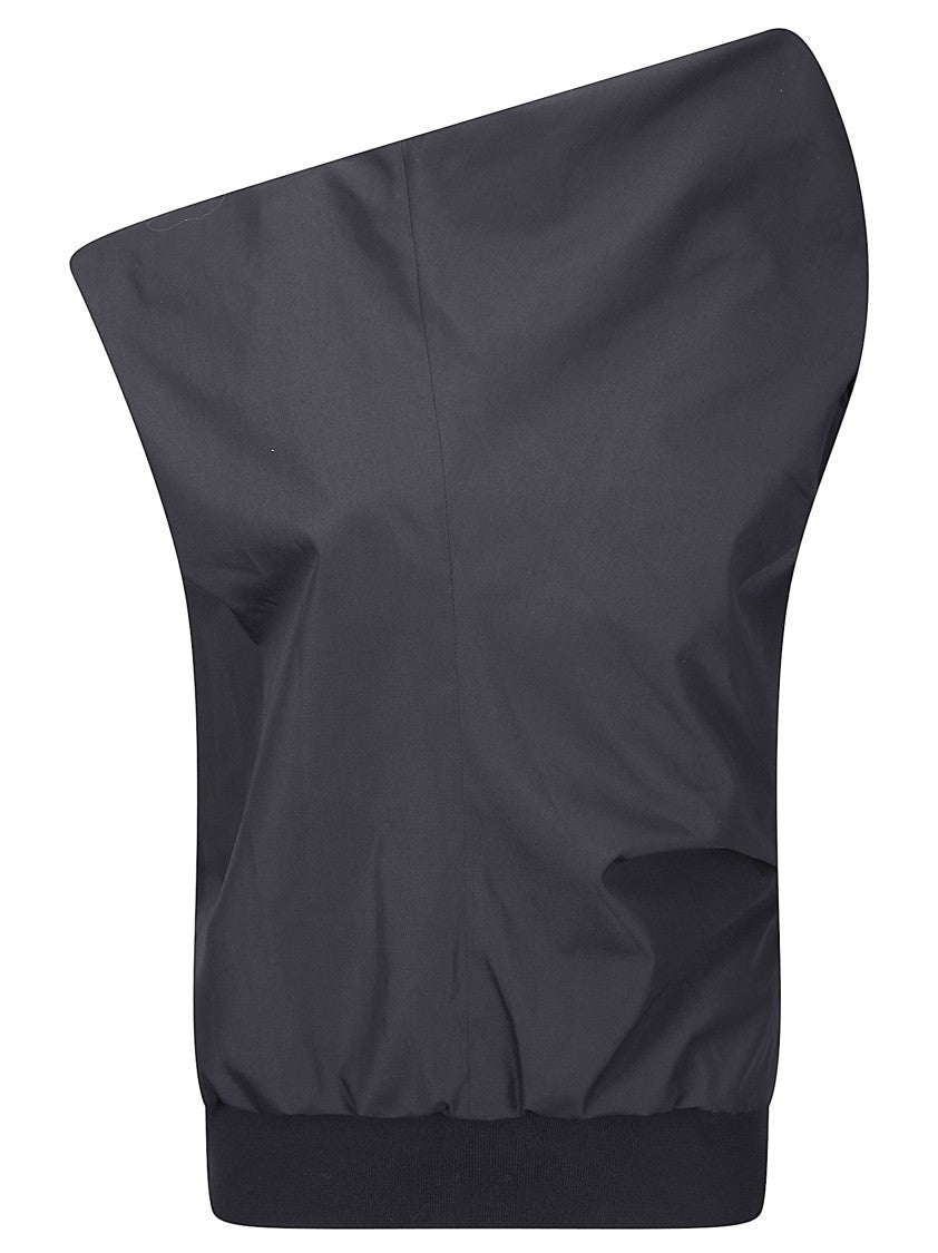 Sacai Poplin Pullover With Structured Texture And Classic Silhouette