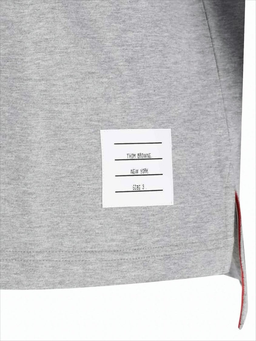 Thom Browne Long Sleeve Crew Neck Shirt