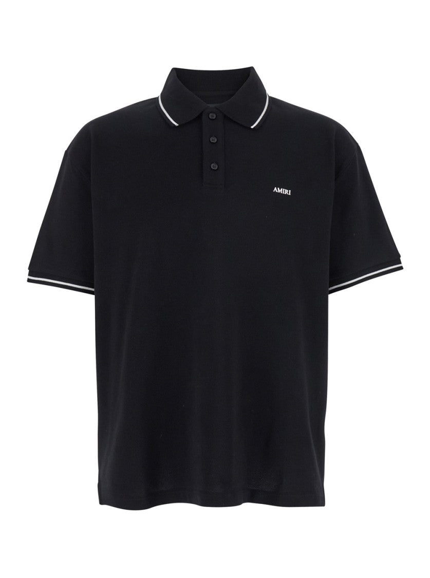 Amiri Classic Black Polo
