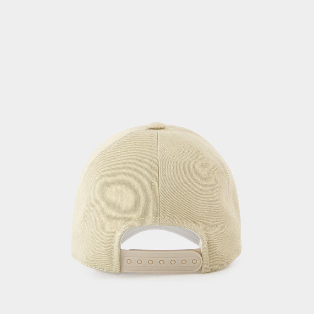Courrèges Signature Cap - Cotton - Beige