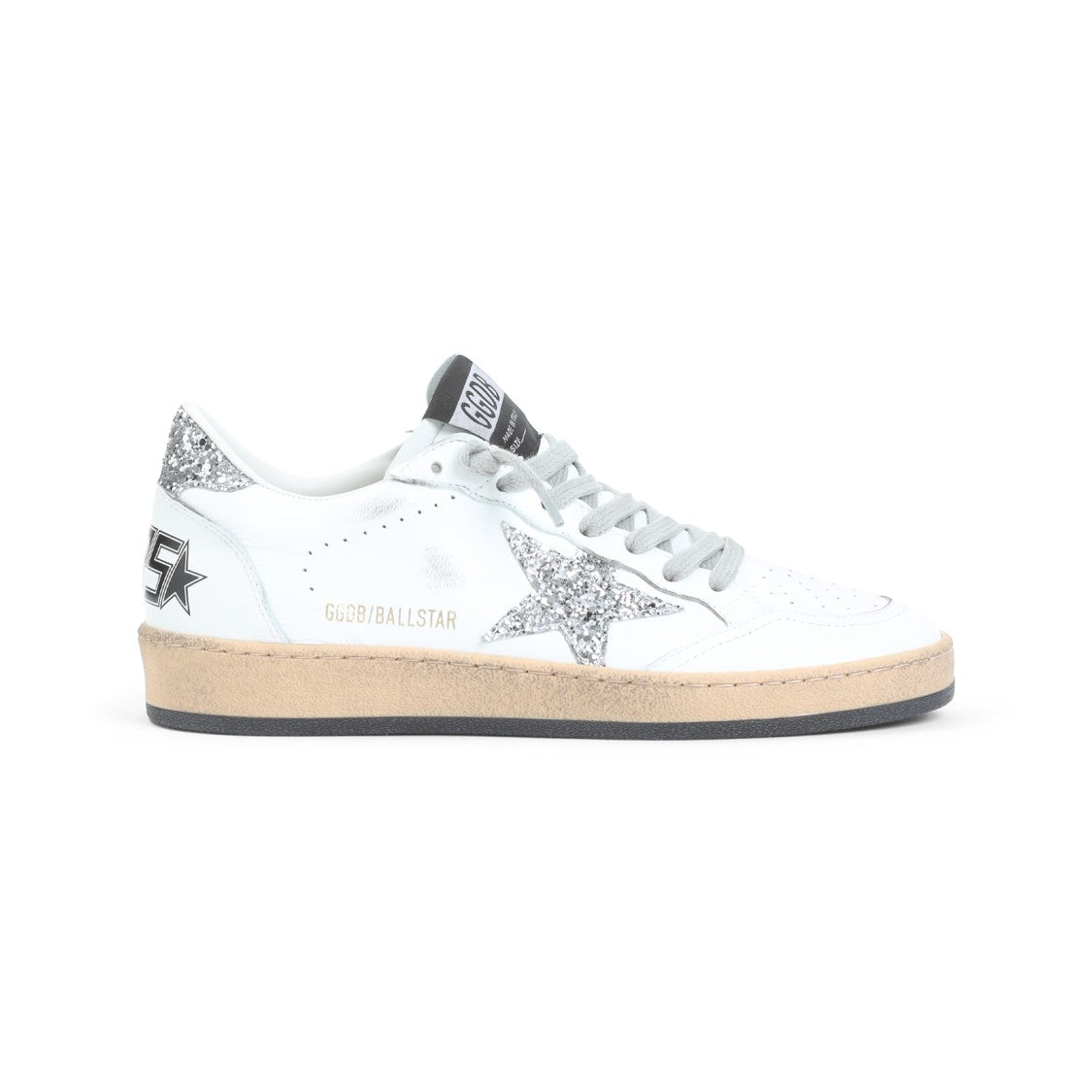 Golden Goose White Leather Sneakers