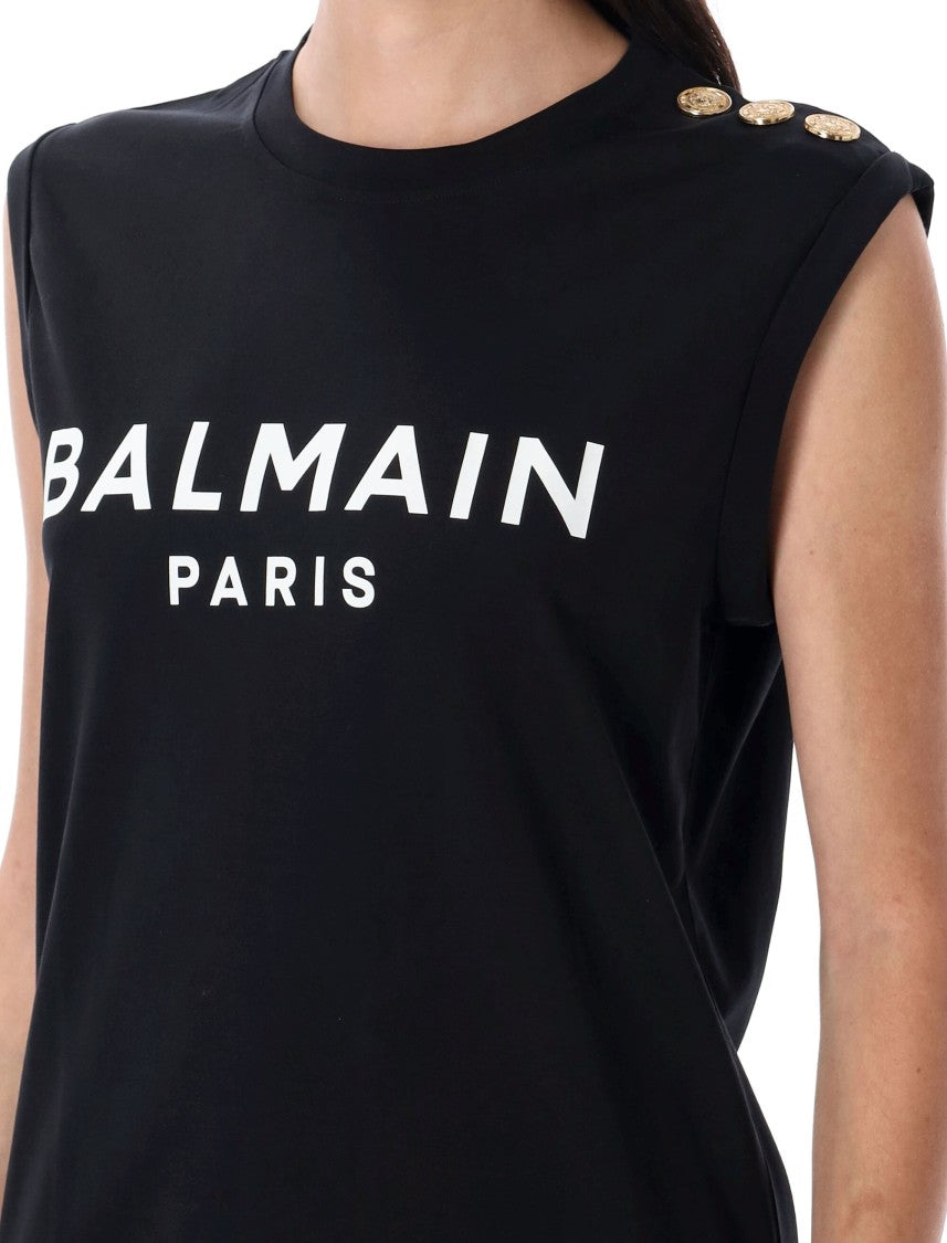 Balmain Paris Tank Top