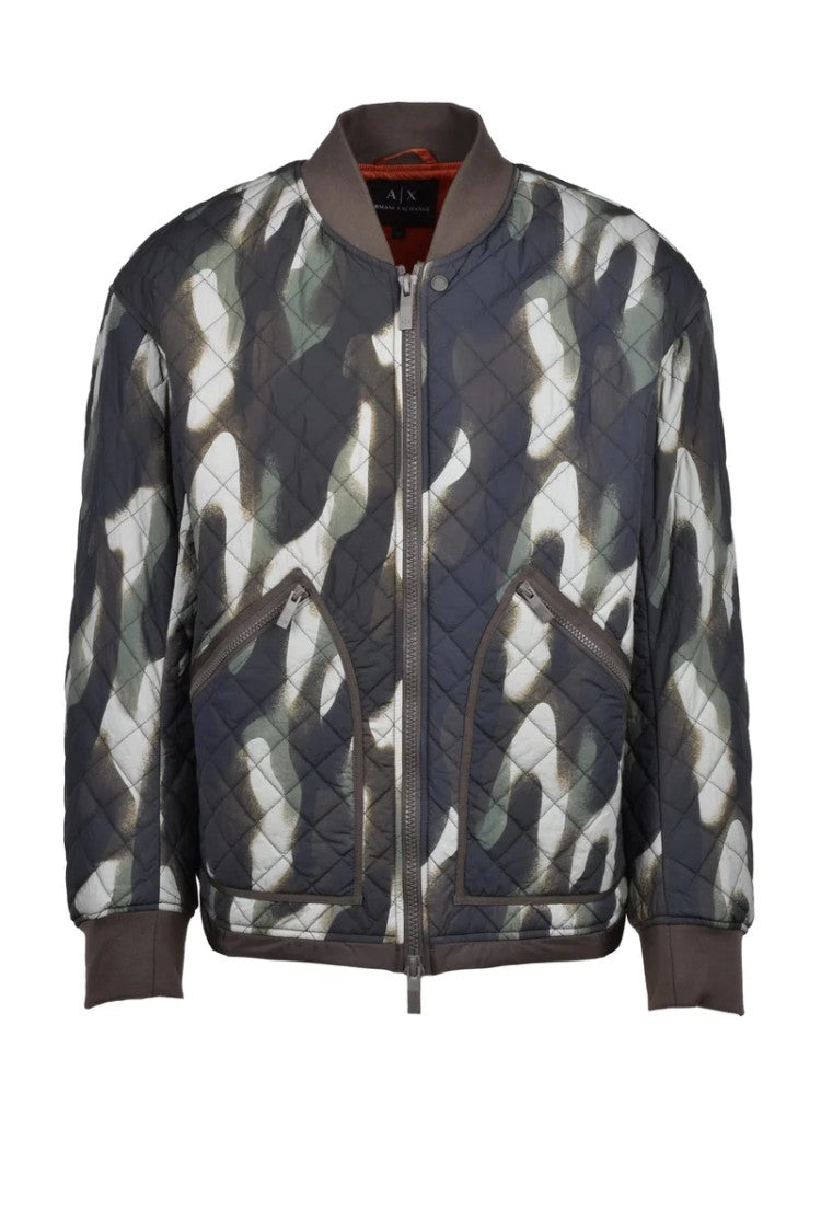 Armani Exchange Bomber Jacket - Green