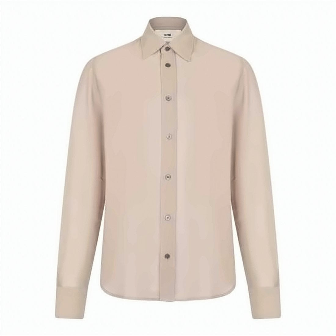 Ami Long-Sleeved Shirt With Pointed Collar