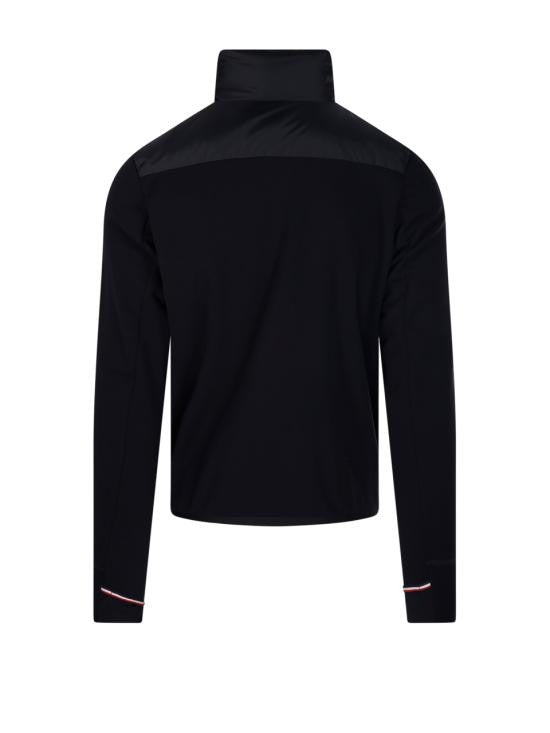 Moncler Quilted Jacket With Logo Patch