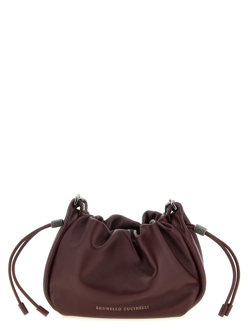 Brunello Cucinelli Bucket Mellow' Mini Crossbody Bag