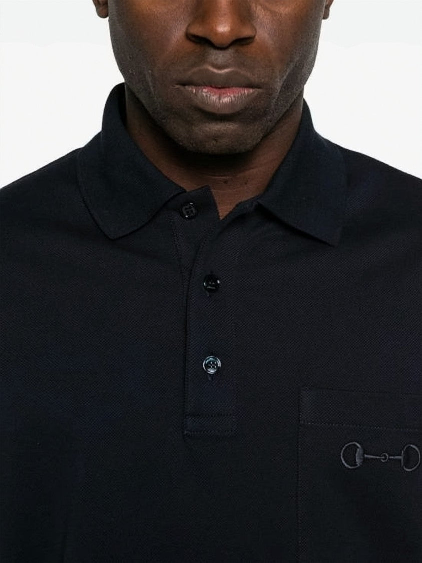 Gucci Short-Sleeved Polo Shirt With Classic Collar