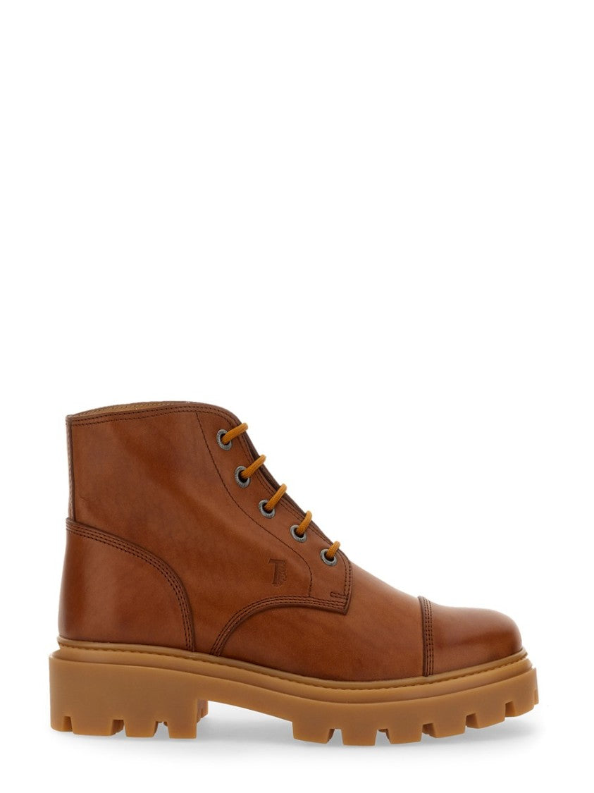 Tod's Brown Leather Boots