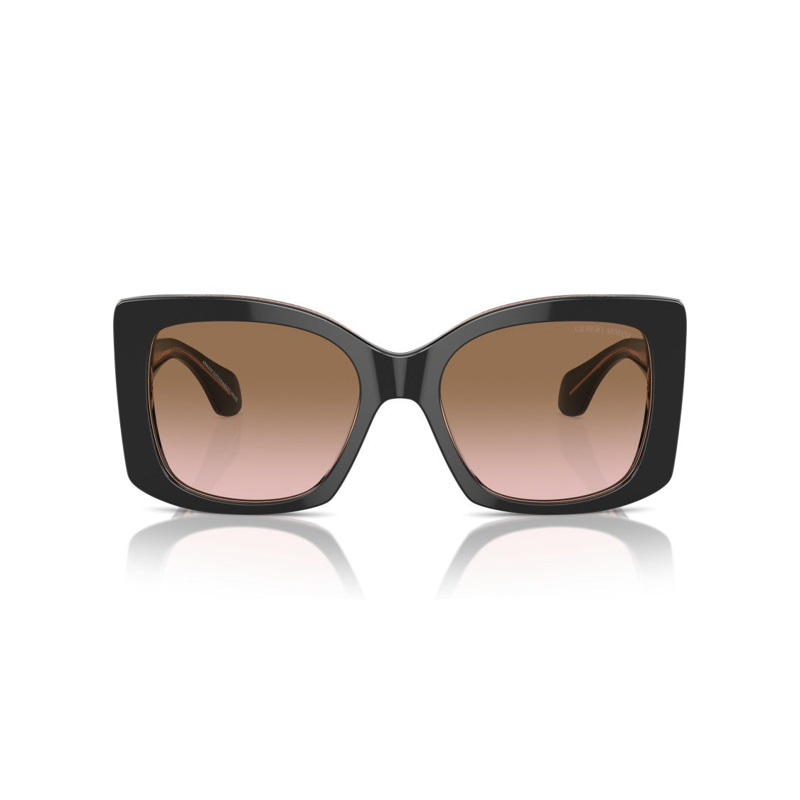 Giorgio Armani 0Ar8208u Oversized Square Acetate Sunglasses With Gradient Lenses