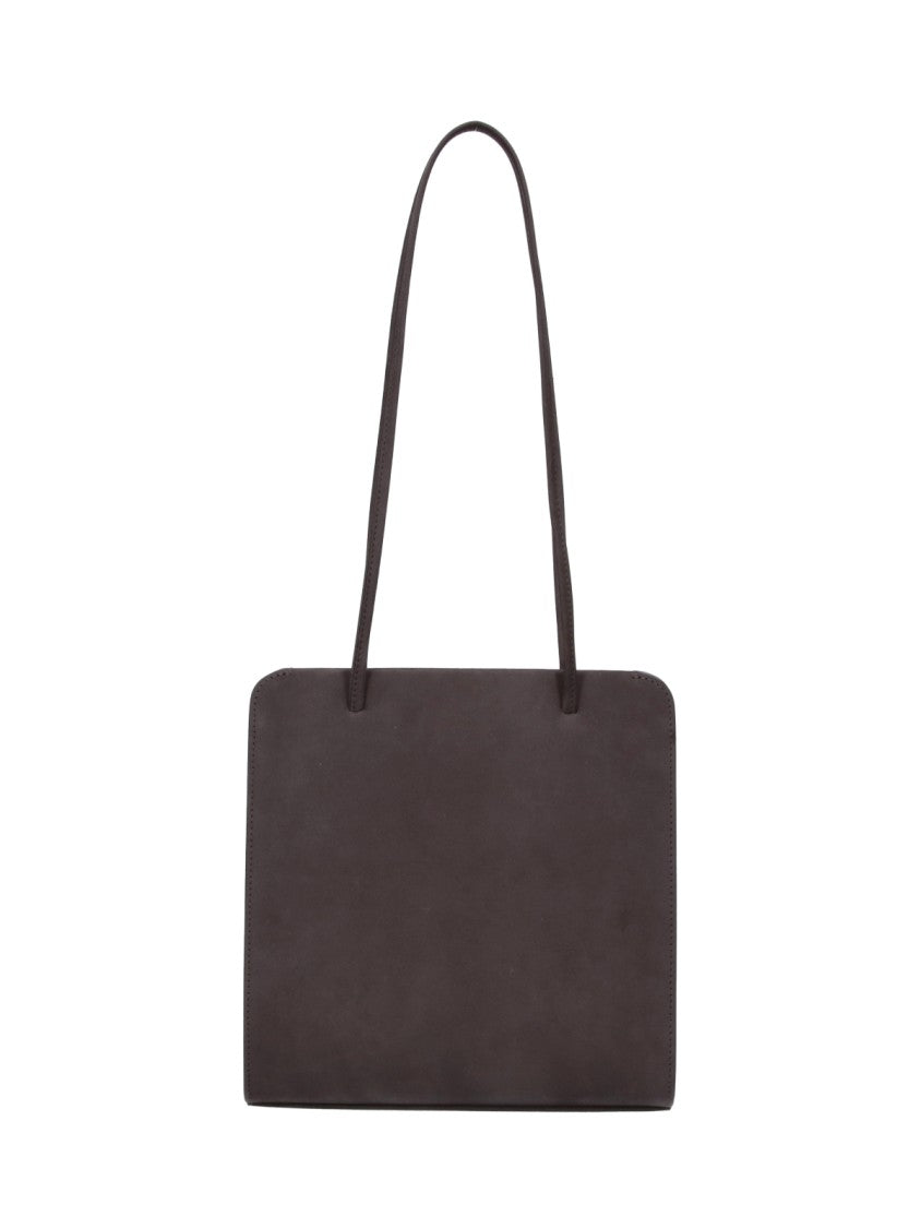 Fane Grey Lisse Calfskin Tote Bag