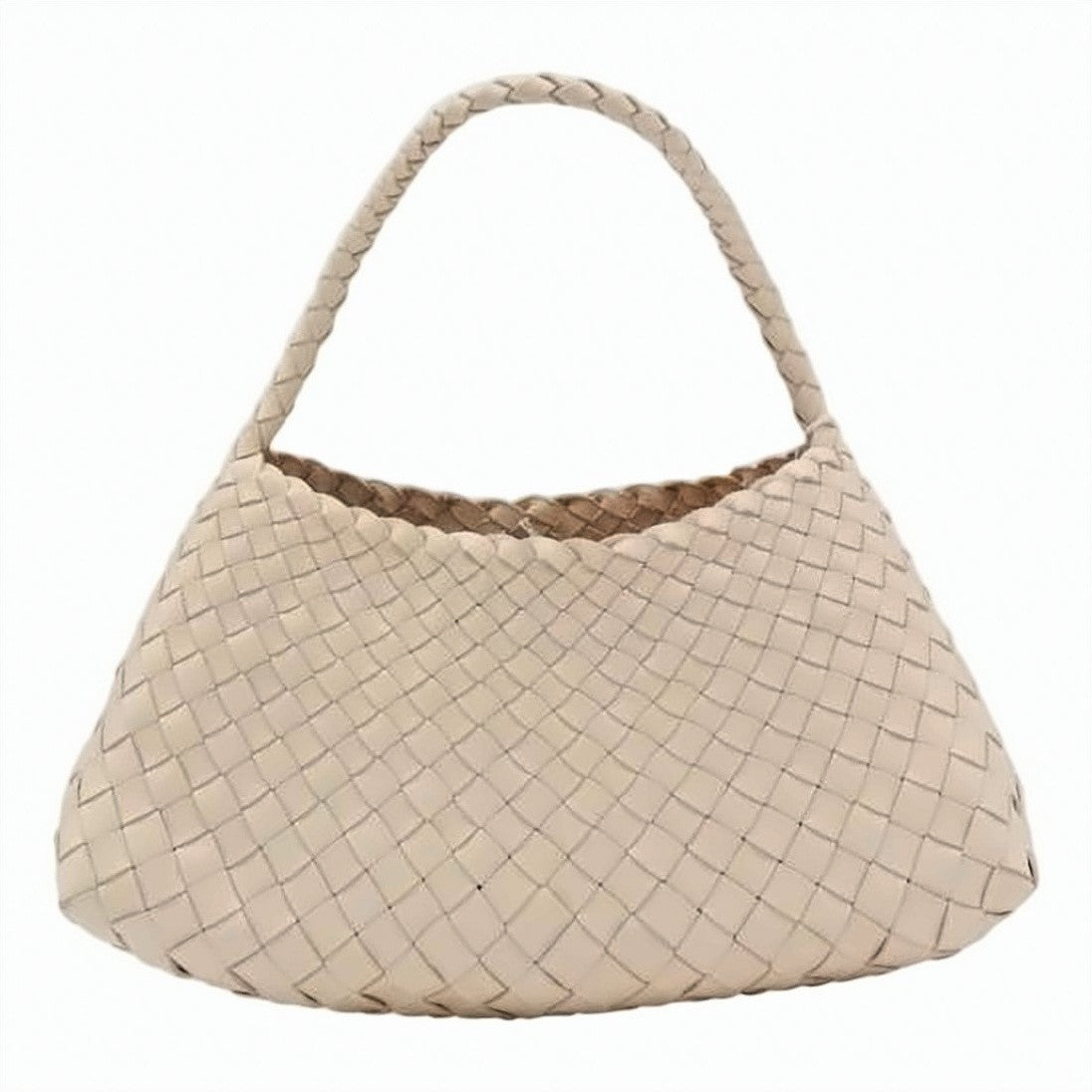 Dragon Diffusion Woven Buffalo Leather Rosanna Shoulder Bag