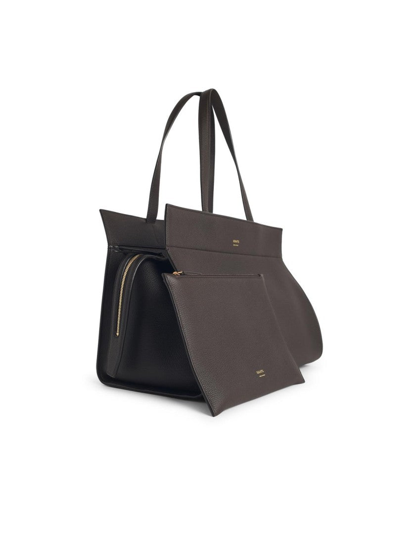 Khaite 'Crosby' 'Espresso' Leather Bag