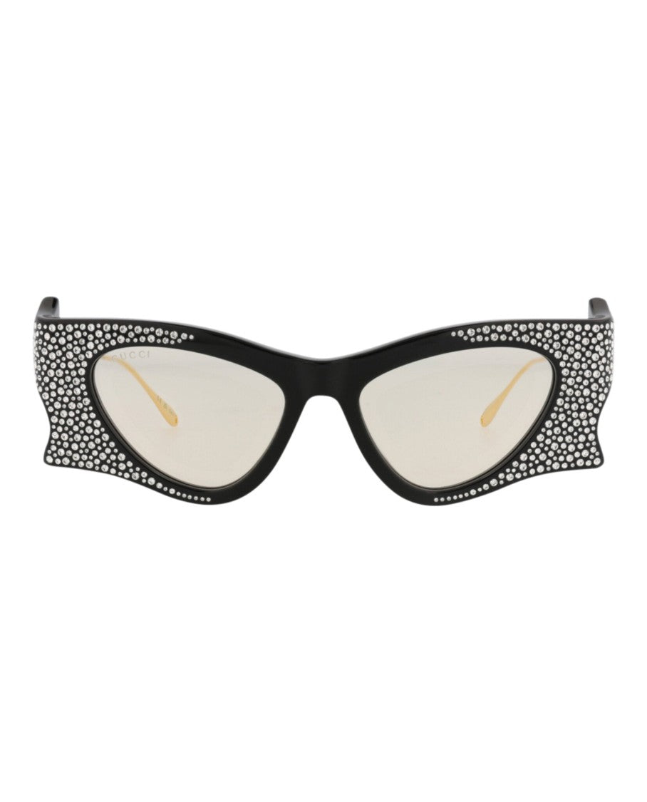 Gucci Cat Eye-Frame Recycled Acetate Sunglasses