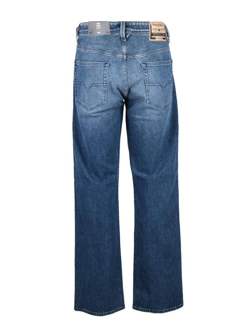 Diesel Blue Straight Denim Jeans