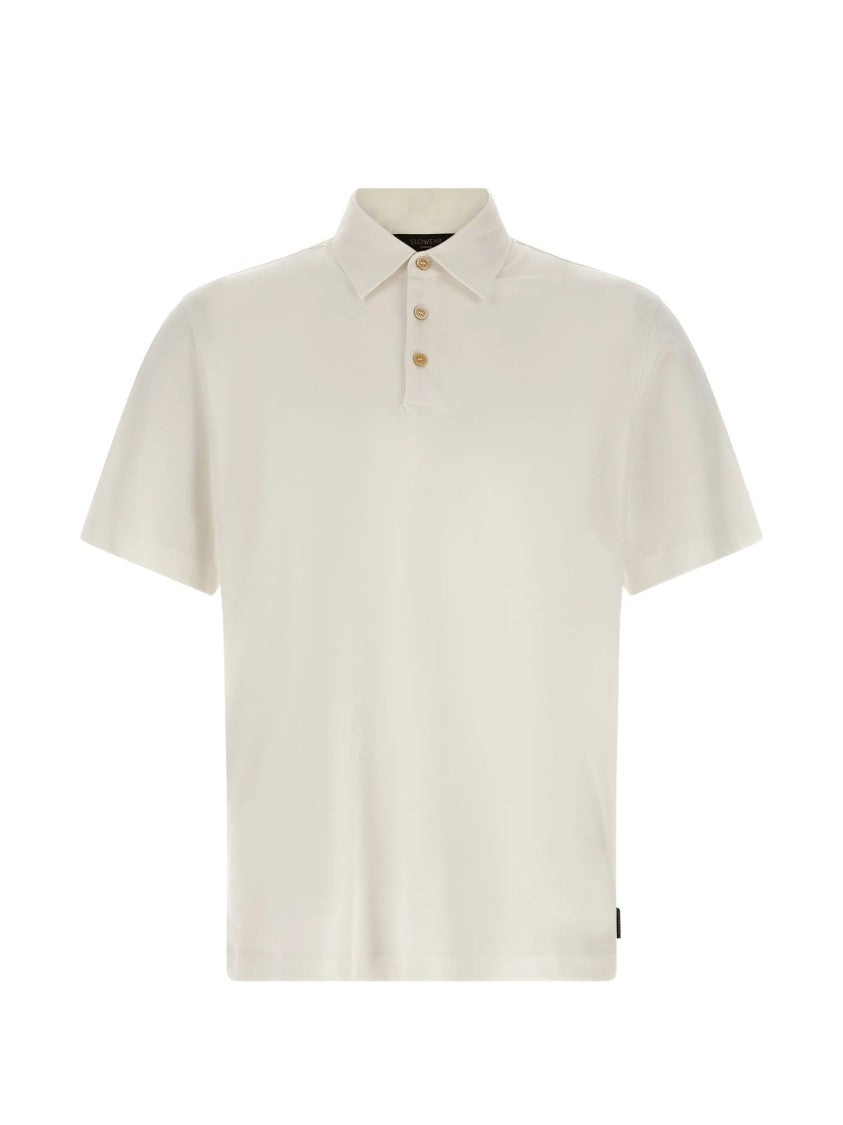 Zanone Lightweight Boxy Fit Cotton Polo Shirt