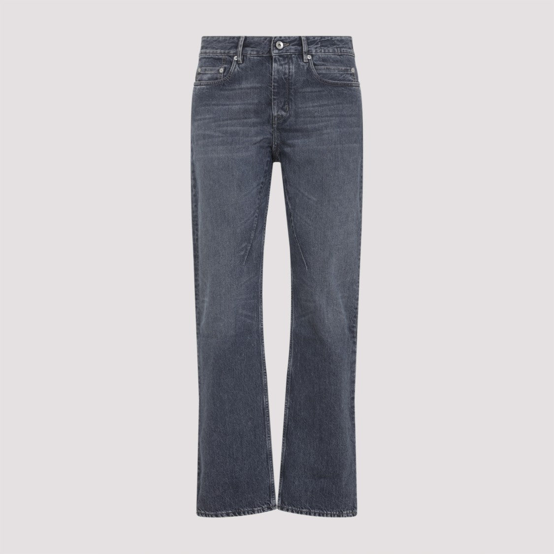 Drkshdw By Rick Owens Stylish Grey Cotton Jeans