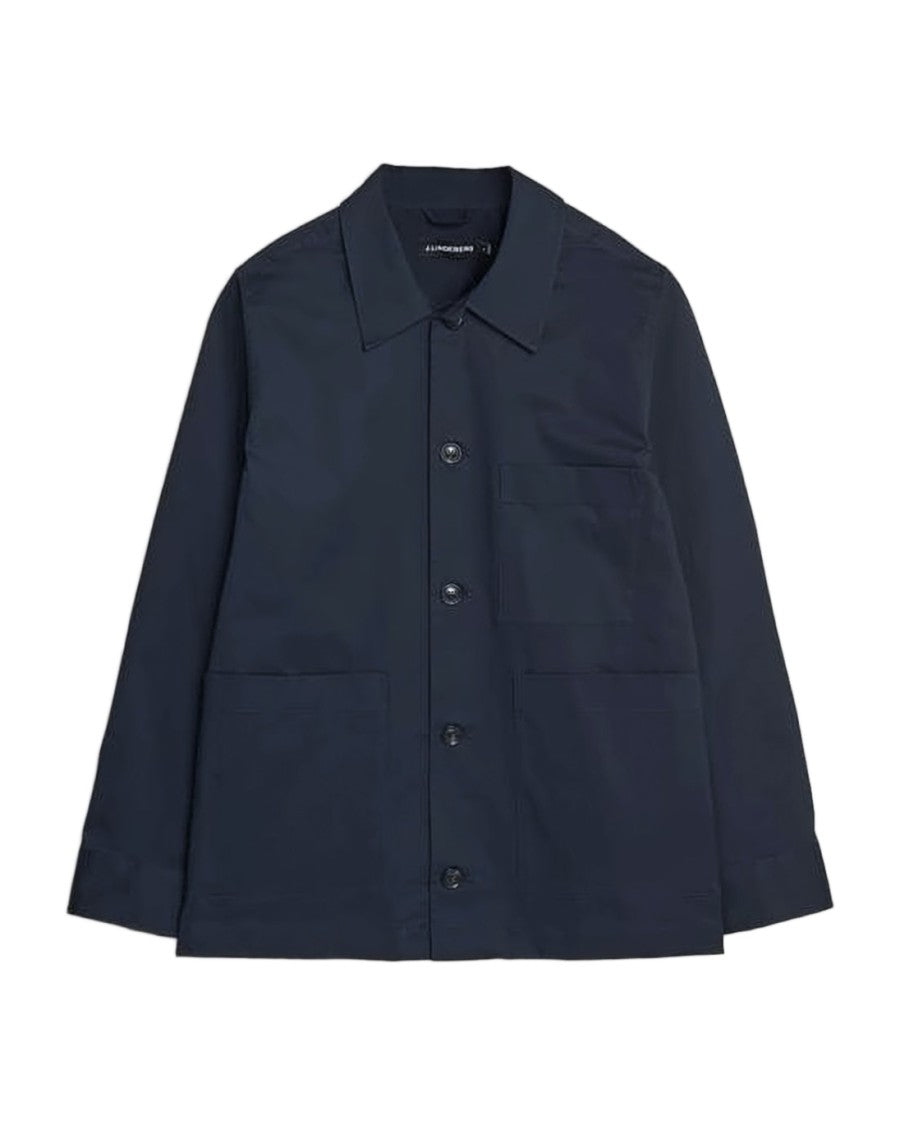 J Lindeberg Structured Long-Sleeve Casual Shirt With Minimalist Design