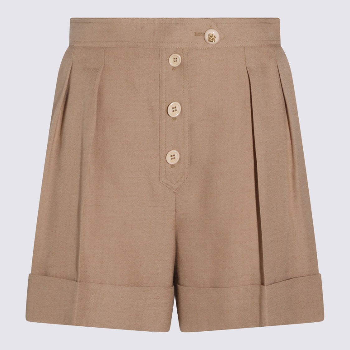 Valentino Tailored High-Waisted Shorts
