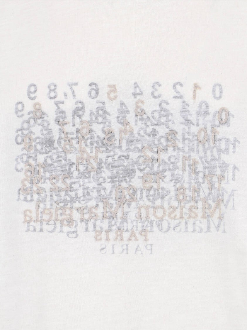 Maison Margiela "Numeric" T-Shirt – White