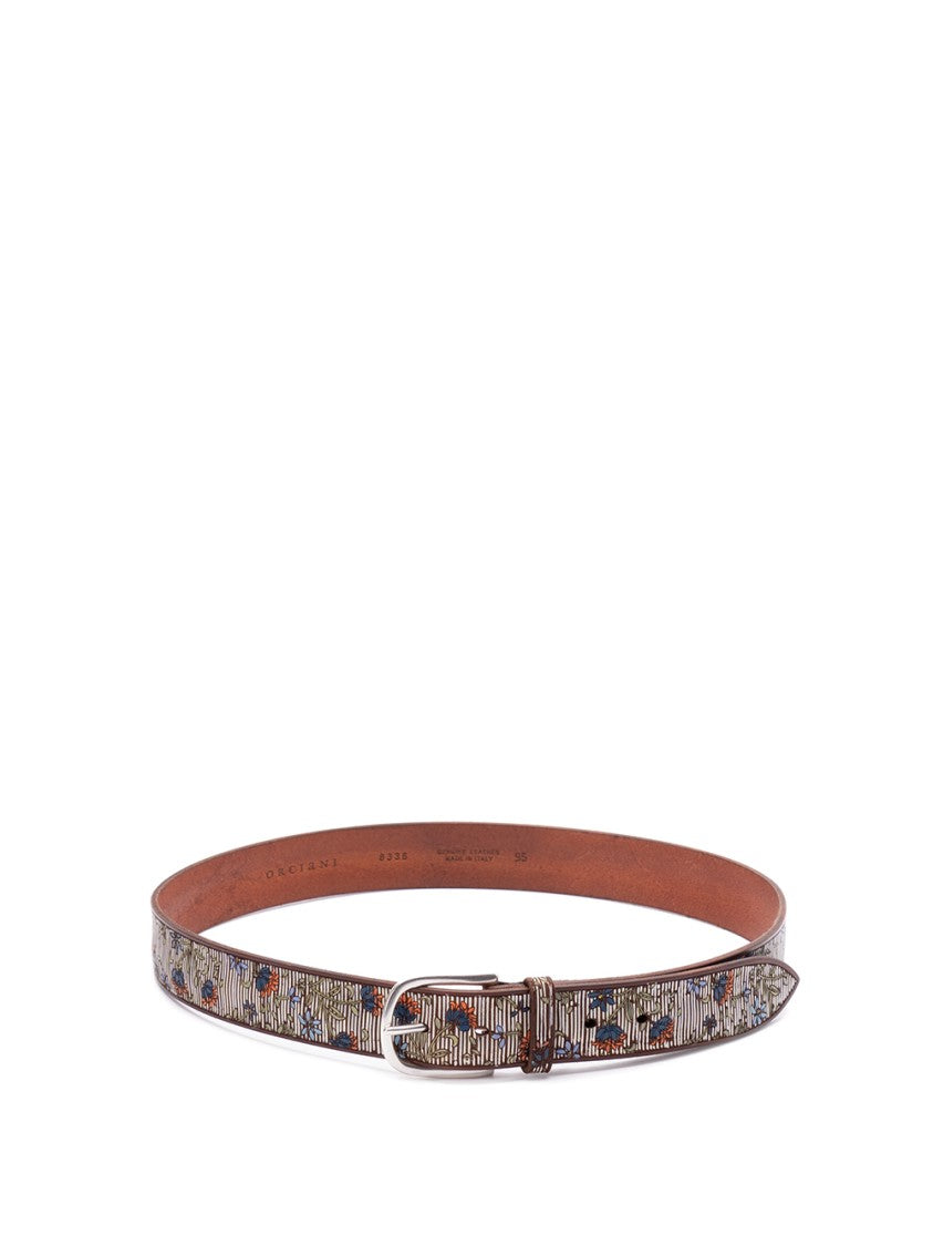 Orciani `Flower Line` Belt