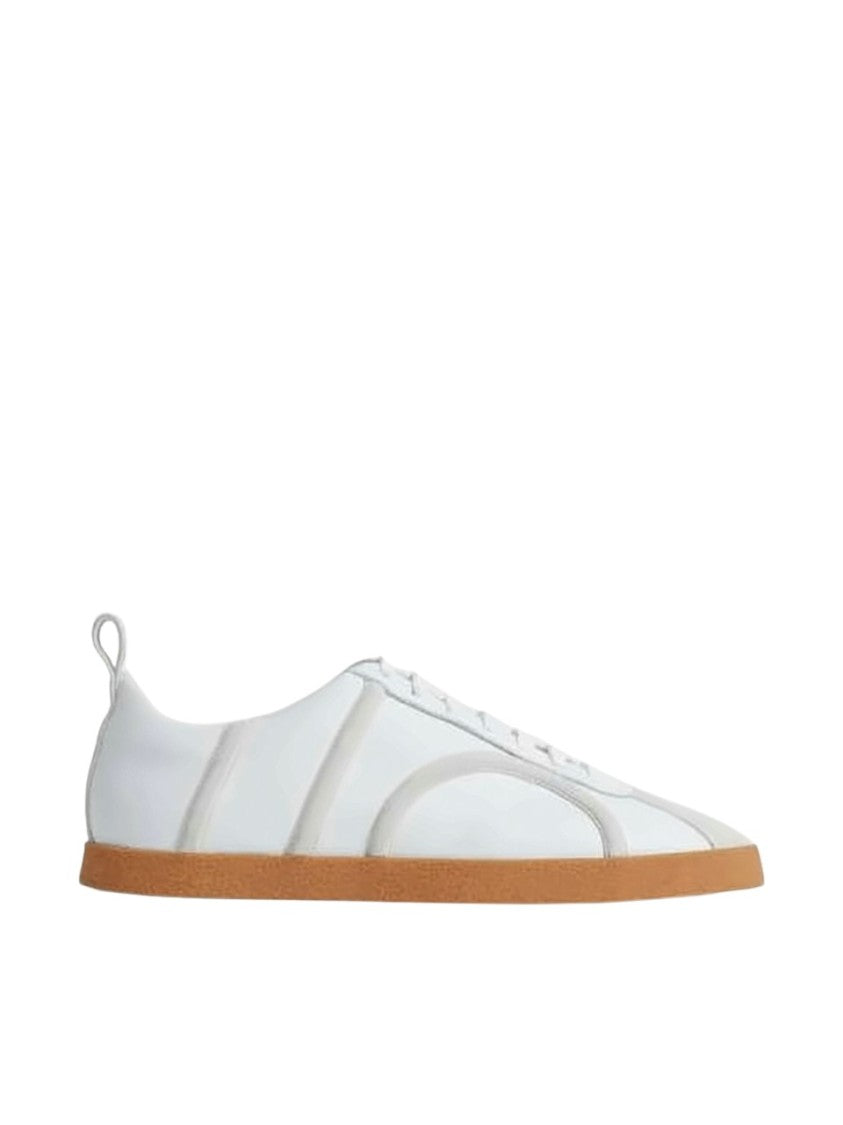 Totême Totême Low-Top Sneakers With Suede Accents