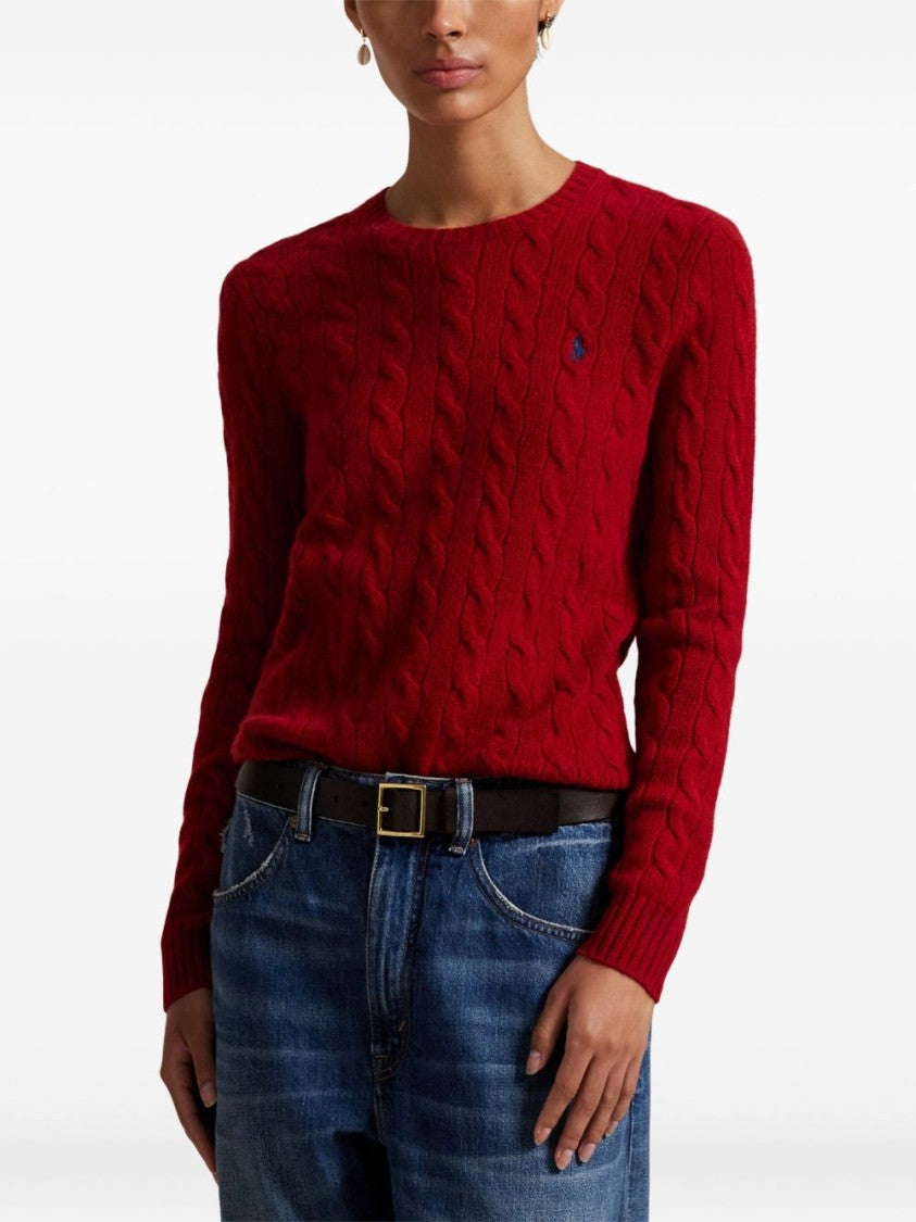 Polo Ralph Lauren Cable Knit Cashmere Blend Sweater