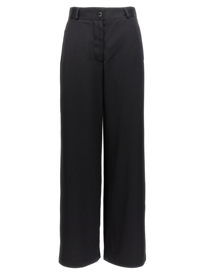 Jil Sander Wide Leg Pants With Zip Closure