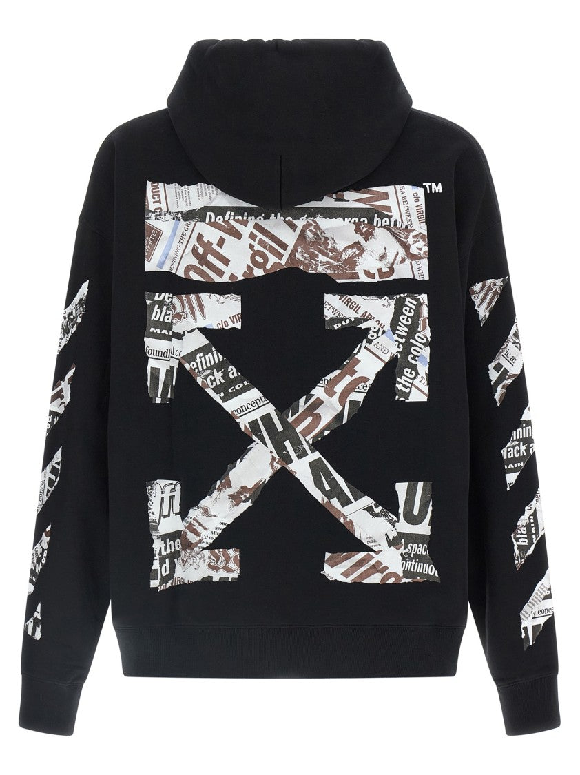 Off-White 'Newspaper Arrow Skate' Hoodie