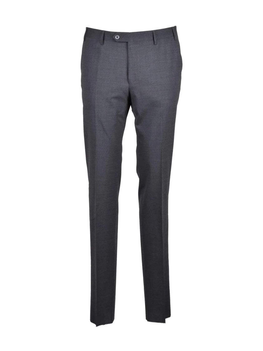 Corneliani Grey Cupro Men Suit