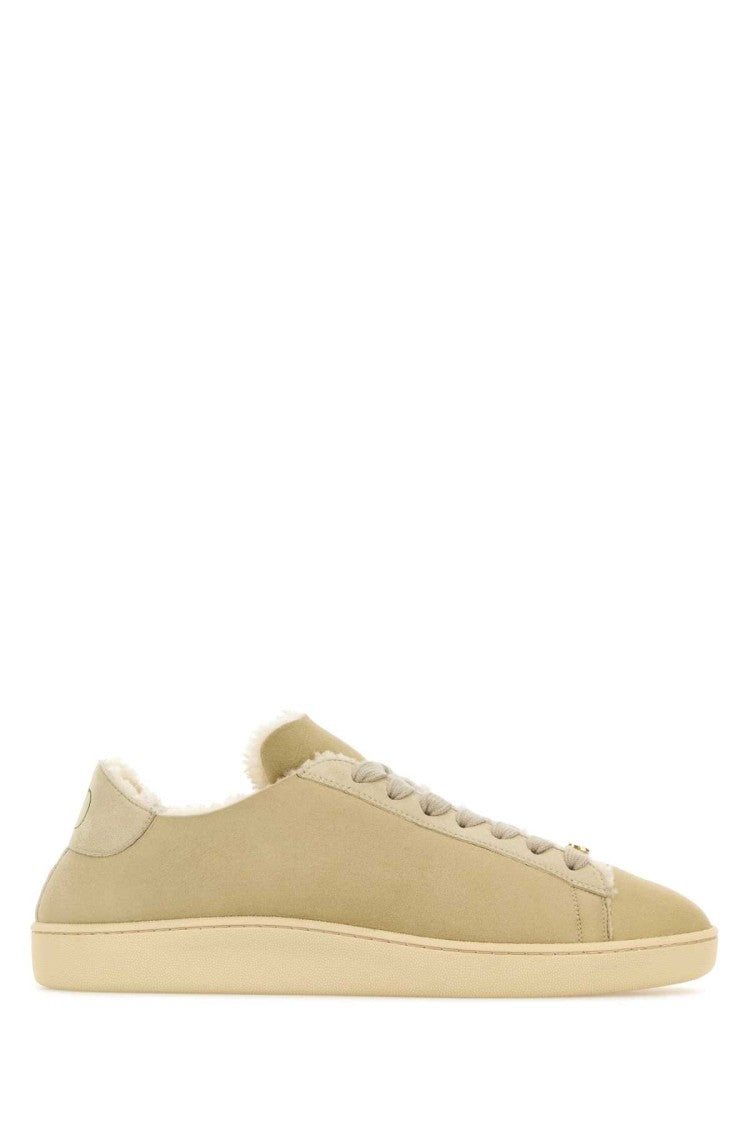 Valentino Garavani Cappuccino Shearling Royco Sneakers