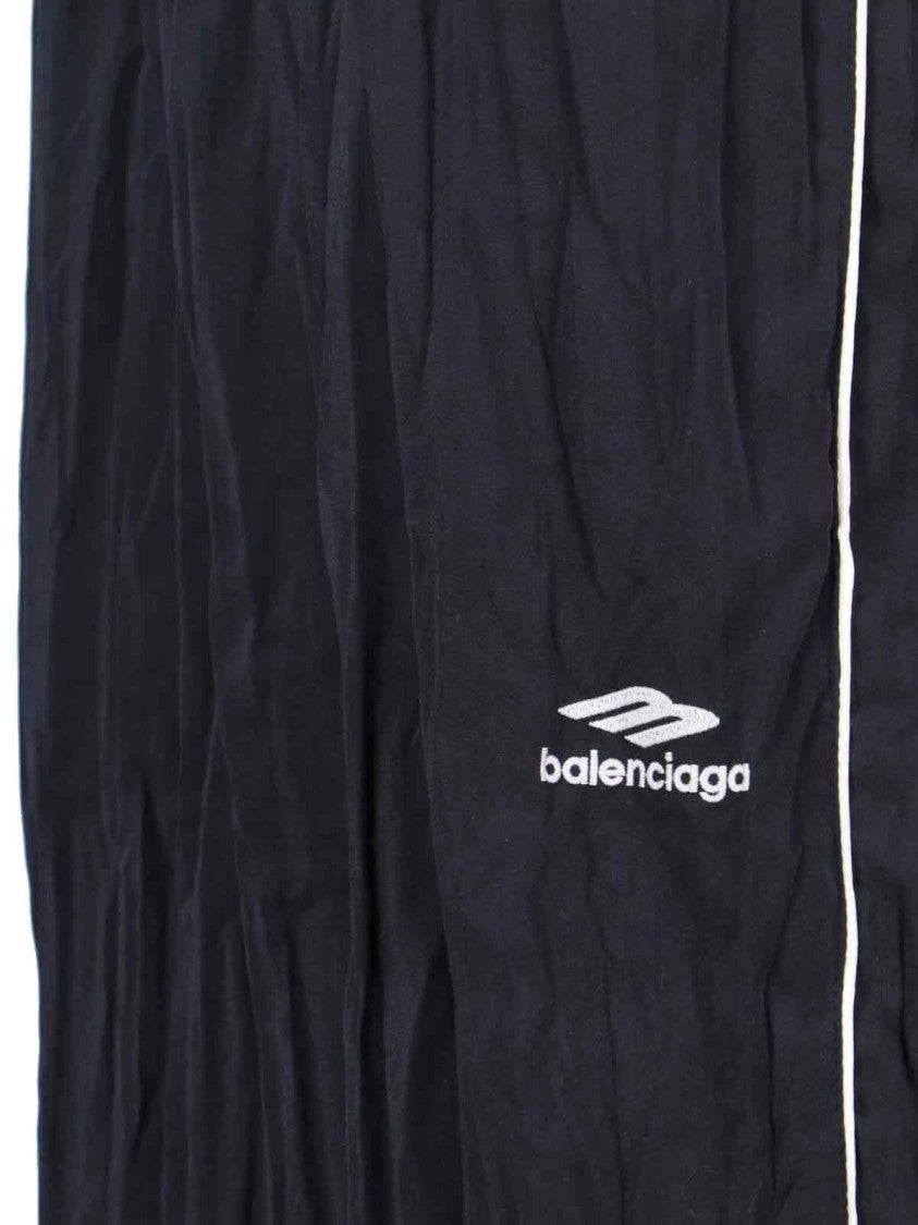 Balenciaga Logo Midi Dress – Black
