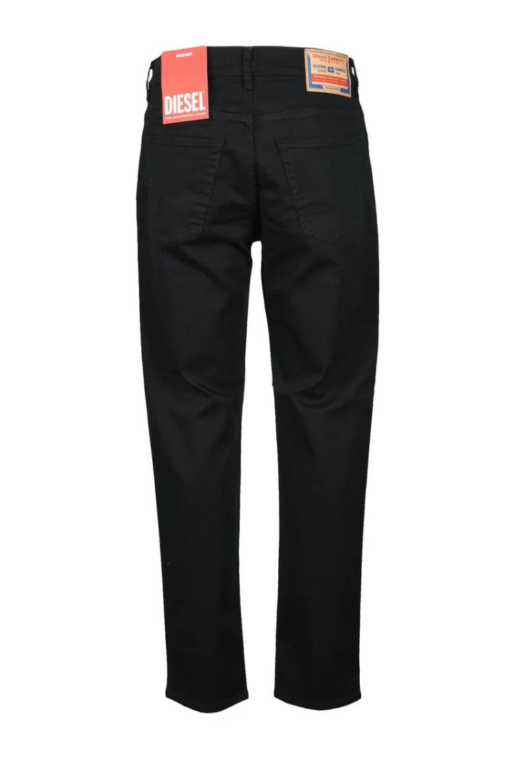 Diesel Black Regular Denim Jeans